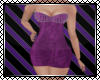 spiked dress (purple)