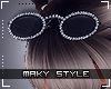 M:Black glasses