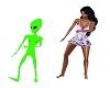 alien dancer in color