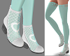 Boots 4 teal stockings