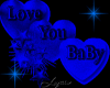 blue hearts i love you