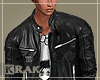 K| Leather Black Jacket