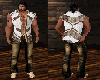 Abstract/Brown/WhiteVest