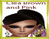 Clea Brown & Pink