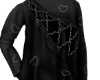 Valentine Goth top