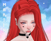 ☽ . Sophia Hair [red]