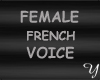 Voix french femme
