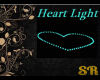 Teal Heart Light