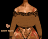 Brown Cheetah Top*RLL*