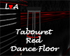 L♥A Tabouret Red D. F.