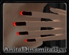 *AD* NAILS BLK RED MALE