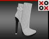 Gray Fashion Boots