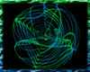 (LG)Spiral Blue/Green
