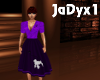 J Purple Poodle Skirt