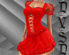 Corset Dress in Red
