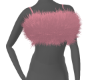 FLUFFY FUR PINK TOP