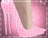 Gingham Queen Pink Heels