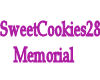 SweetCookies28 Memorial