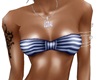 [i] Blue bikini top