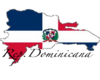 dominicanmap flag