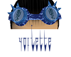 Blue HatchetGirl Goggles