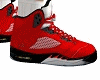 RED SPORTS SHOES J.