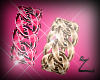 Z~Pink Wrist Chain L
