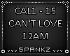 Cant Love - 12AM