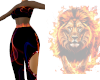 Flaming Lionettes T Fit