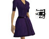 Purple Goodgirl Dress