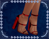 xS Beaded Heels Red
