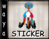 Native Feather Sticker
