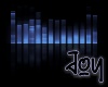 [J] Blue Equalizer Sign