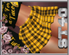 ST40 Yellow Plaid Skirt