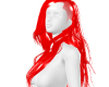 Gothic Rihanna Red PVC
