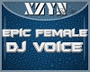 iQ|Epic Female Dj Voice