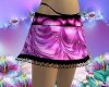 Pink Hearts Satin Skirt