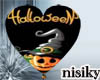Halloween Heart Baloon