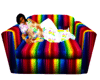 (Gab) Lay Couch Rainbow