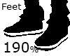 Feet 190% Scaler