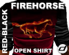 FireHorse RedBlack Shirt