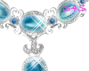 Blue saffire necklace