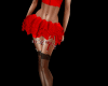 (KUK)Valentine red skirt