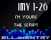 I'm Yours-The Script