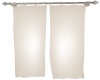 ♥Silk White Drapes♥