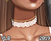 Y ♥ Choker Lace Gold