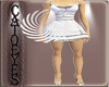 angle white dress