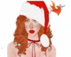 vs  xmas hair + hat