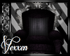 +Purple Throne Chair+