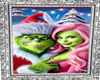 Silver Frame Grinch